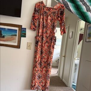 Vintage dress with pockets